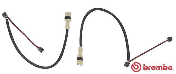 Warning Contact, brake pad wear - A 00 329