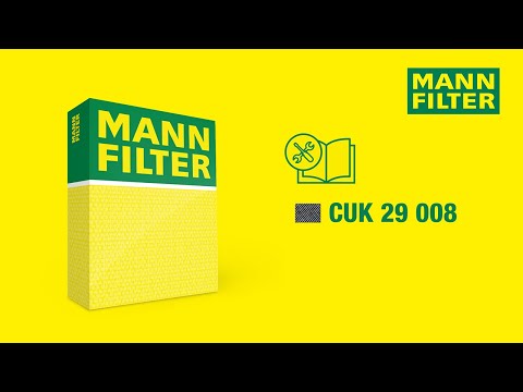 Mann & Hummel CUK29008 Filter, cabin air video