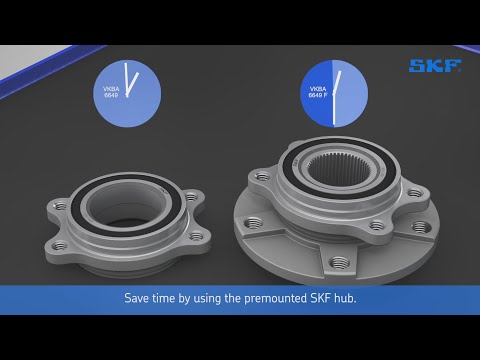 SKF VKBA7661 Wheel Bearing Kit video