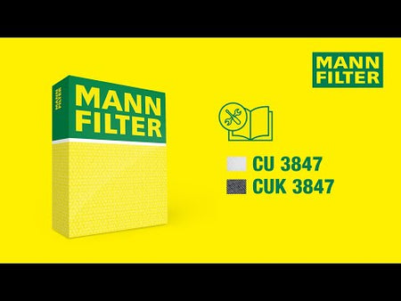 Mann & Hummel CU3847 Filter, cabin air video