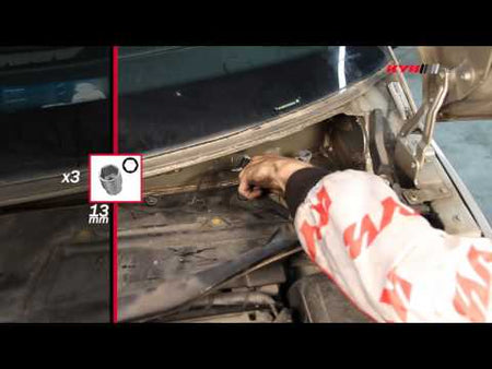 KYB SM1517 Repair Kit, suspension strut support mount video