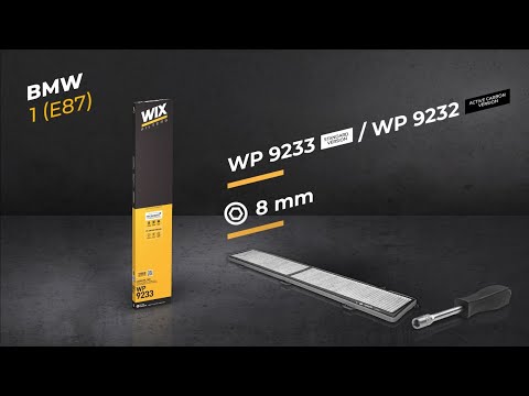 WIX WP9233 Filter, cabin air video