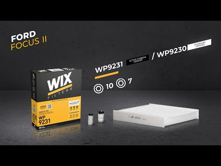 WIX WP9231 Filter, cabin air video