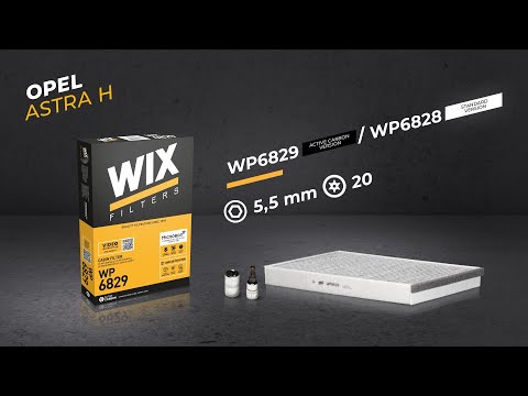 WIX WP6829 Filter, cabin air video