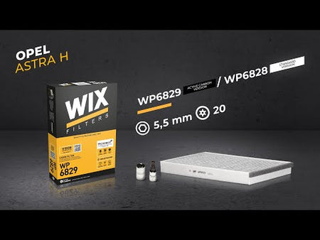 WIX WP6829 Filter, cabin air video