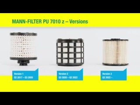 Mann & Hummel PU7010Z Fuel Filter video