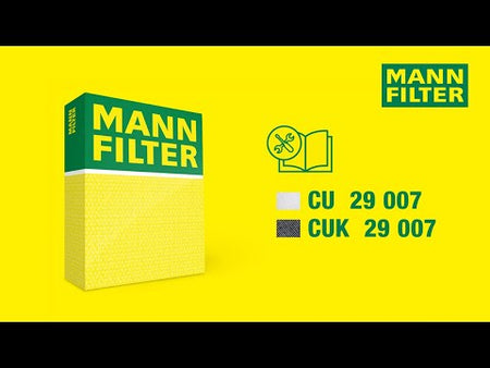 Mann & Hummel CU29007 Filter, cabin air video