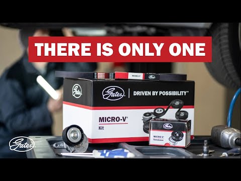 Gates 4PK711SF V-ribbed Belt video