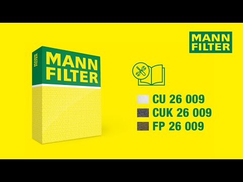 Mann & Hummel FP26009 Filter, cabin air video