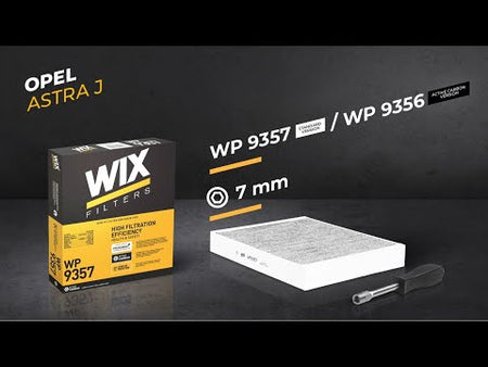 WIX WP9357 Filter, cabin air video