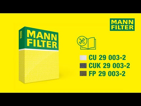 Mann & Hummel CU29003-2 Filter, cabin air video