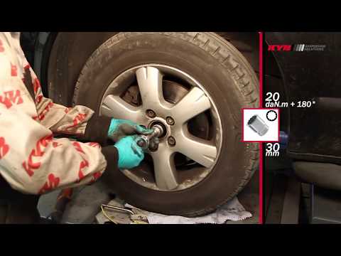 KYB SM1715 Repair Kit, suspension strut support mount video