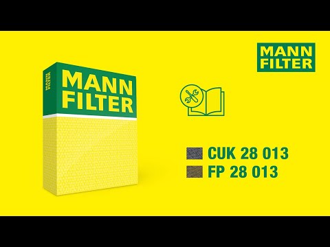 Mann & Hummel CUK28013 Filter, cabin air video