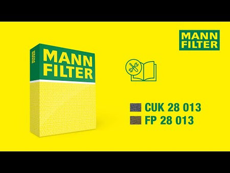 Mann & Hummel CUK28013 Filter, cabin air video